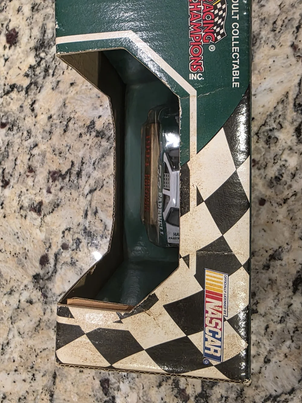 Harry Gant #33 Farewell Tour 1994 Die-Cast Race Car Toy - Green - AUTOGRAPHED!
